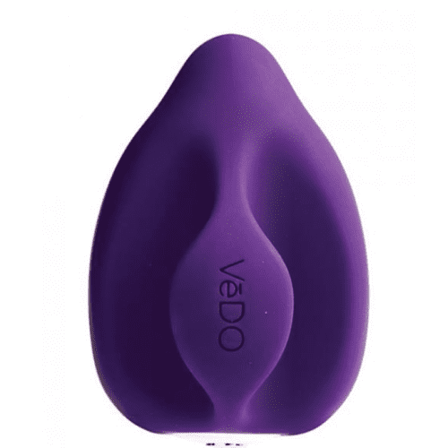 deep purple VeDo Yumi Finger Vibe with finger hold